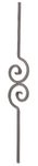 Wave and Curl Forged Balusters