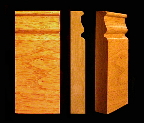Stair Parts, Plain, 1-1/16" x 2-1/2" x 5-3/4" Plain Plinth Block