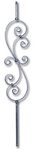 Stair Parts - Regular Twist Balusters - #CSB 16.1.23 Scroll Baluster