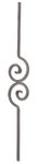 Wave and Curl Forged Balusters