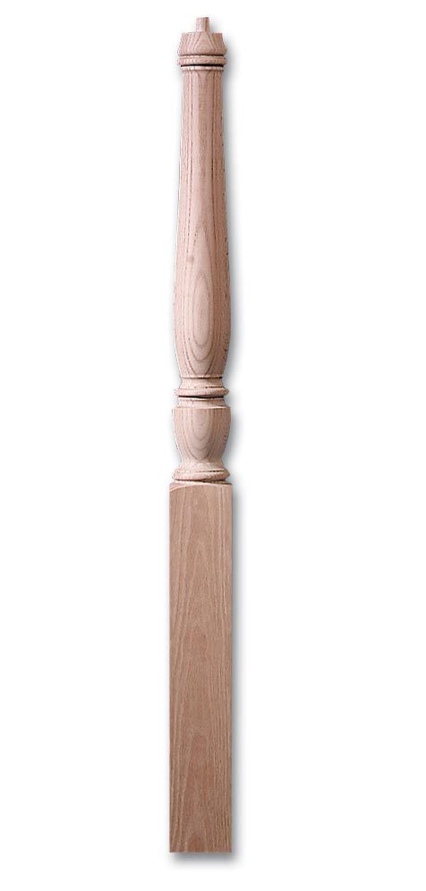 Stair Parts, Carolina Newels, 4410-P Carolina Pin Top Plain Newel