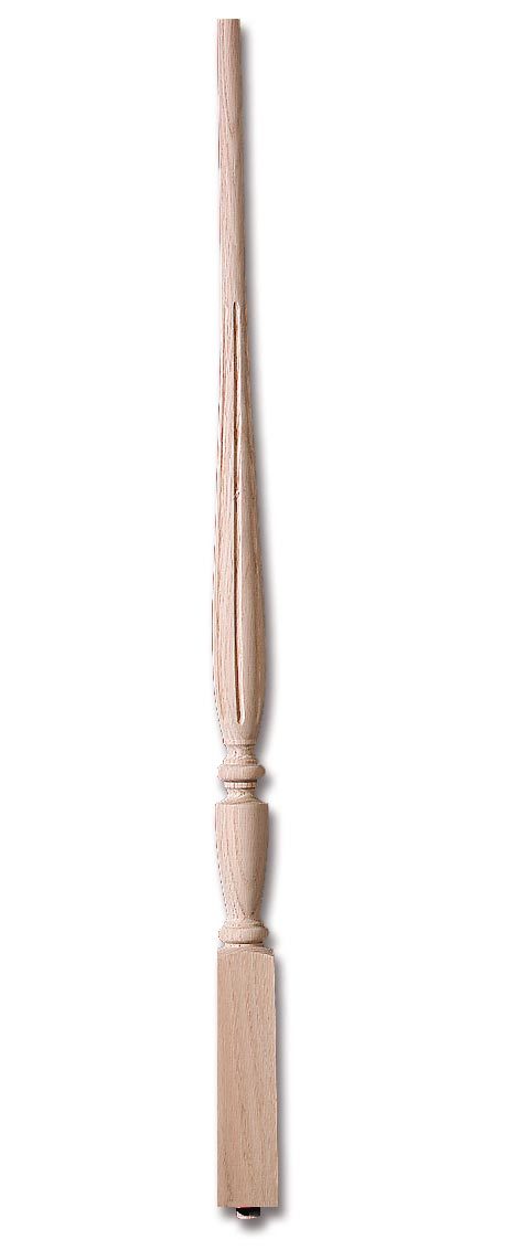 Stair Parts, Balusters, 4415-F Carolina Pin Top Fluted Baluster