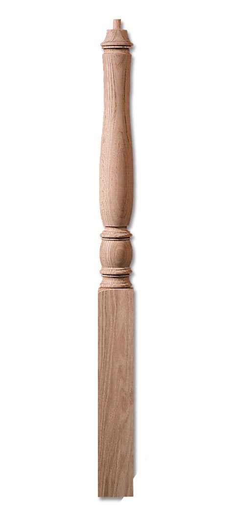 Stair Parts, Savannah Newels, 4810-P Savannah Pin Top Plain Newel