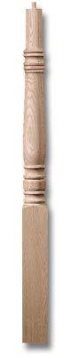 Stair Parts, Hampton Newels, 4610-P Hampton Pin Top Newel