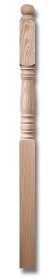 Stair Parts, Hampton Newels, 4642-P Hampton 10" Top Block Newel