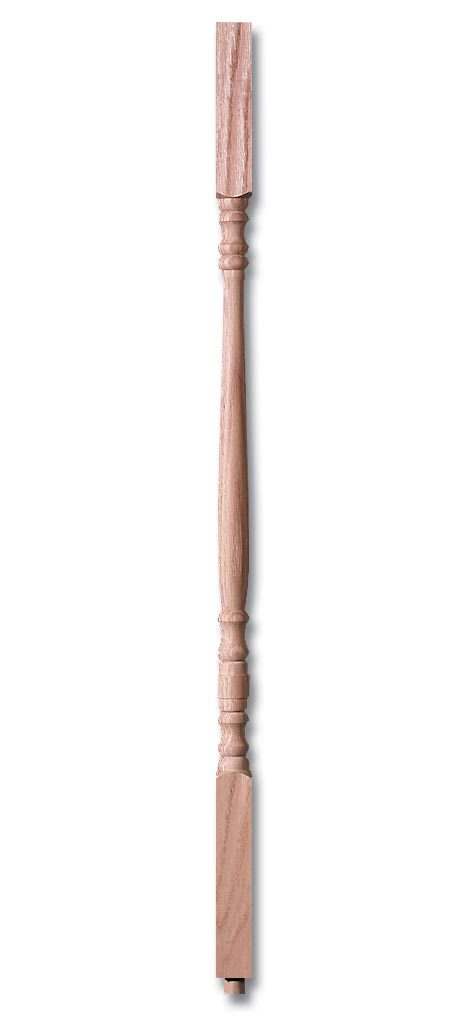 Stair Parts, Balusters, 5205-P Hampton Square Top Baluster
