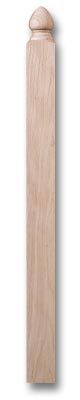 Stair Parts, Contemporary Newels, 4004-TD Contemporary Tear Drop Top Newel