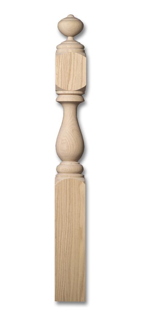 Stair Parts, Victorian Newels, 5448 Turned Victorian Newel