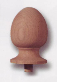 Stair Parts, Accessories, #1075 Oval Newel Finial