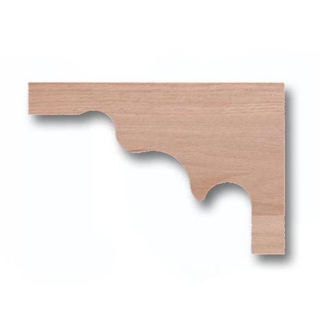 Stair Parts, Accessories, #1080 Reversible Plain Stair Bracket