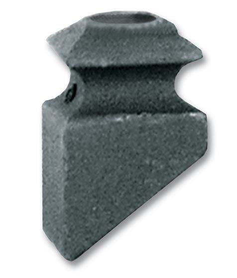 Stair Parts, Accessories, #CSB 16.3.17 Pitch Shoe w/Square 9/16" Opening & Set Screw