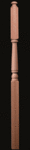 Stair Parts - Traditional Newels - 1643BT Traditional Ball Top Newel, 13" Top Block