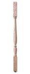 Stair Parts - Balusters - 4405-P Carolina Square Top Plain Baluster