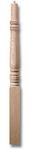 Stair Parts - Hampton Newels - 4610-P Hampton Pin Top Newel