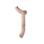 Stair Parts - Fittings For #6519 Hampton - #7550 Left Hand Gooseneck, 2-Riser, No Cap