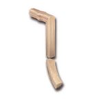 Stair Parts - Fittings For #6800 Charleston - #7889 Gooseneck, 2-Riser, w/Tandem Cap