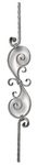 Stair Parts - Hand Forged Balusters - CS2.9.7 Hand Forged Balusters