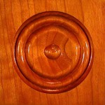 Stair Parts - Bullseye - 27/32" x 4-1/2" x 4-1/2" Bullseye Square Edge Rosette