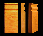 Stair Parts - Plain - 1-1/16" x 2-1/2" x 5-3/4" Plain Plinth Block